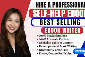 be self help ebook writer children christian ebook ghostwriter non fiction ebook