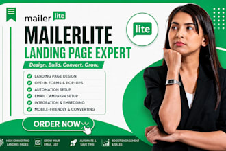 design mailerlite landing page mailerlite newsletter setup mailerlite automation