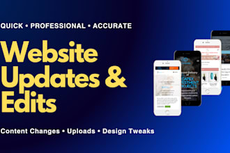 update wordpress website content
