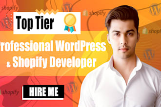 build your shopify or wordpress website for ecommerce and dropshipping