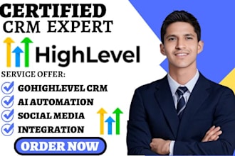 setup real estate gohighlevel CRM automations ghl pipeline calendar sales funnel