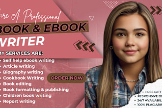 be your self help ebook writer, ebook ghostwriter, ghost book writer, amazon kdp