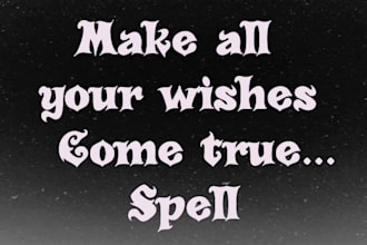 cast wish upon a star spell to make your wishes come true with magical spells