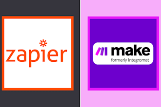 build advanced workflows, integrations, automations, apis, with zapier, make com