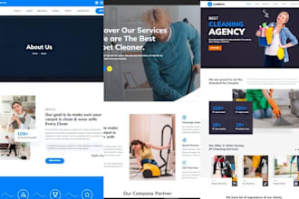 create a website for the home construction company cleaning carpet
