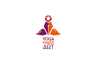 creativity yoga workshops logo design