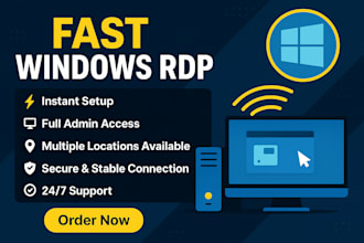 provide fast, secure, private windows rdp