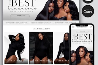 build shopify skincare store, beauty website and wordpress website