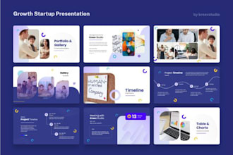 design premium powerpoint presentation and pitch desk presentation design