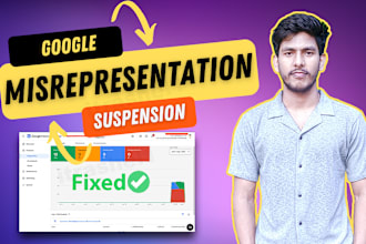 resolve google merchant center misrepresentation suspension