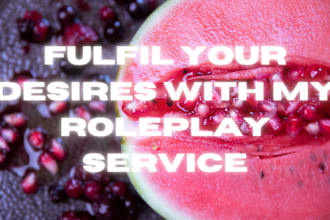 fulfill your desires with my roleplay service