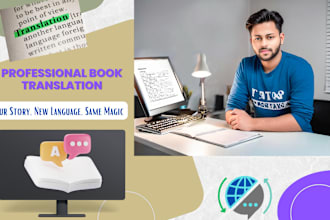 translate books or documents in english, german, and spanish