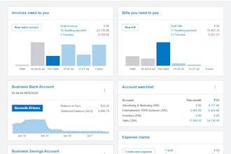 do bookkeeping bank reconciliation and payroll setup in xero