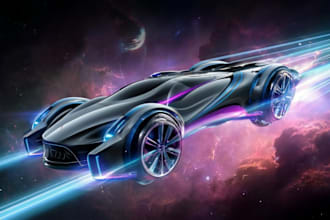 design a spaceship, sci fi illustration and sci fi art