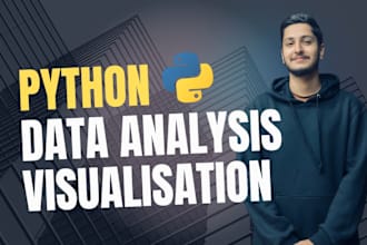 do python programming for data analysis and visualization