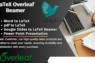 design your presentation using latex overleaf beamer