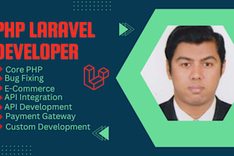 be your senior php laravel developer for web development