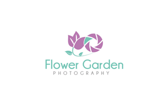 design top notch flower garden logo