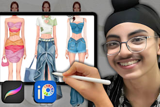 draw a fashion illusteration
