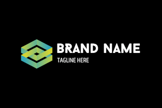 design outstanding modern illustrated technology logo with unlimited revision