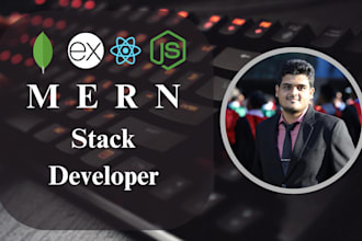 develop custom website using mern stack as a mern stack developer