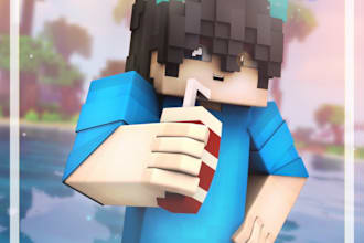 make epic minecraft profile with your skin