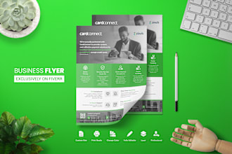 design urgent business flyers, one pager, sales sheet, marketing material kit