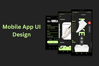 develop flutter apps UI using for both android and ios