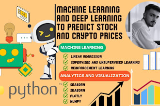 predict stocks and crypto prices on machine learning and deep learning models