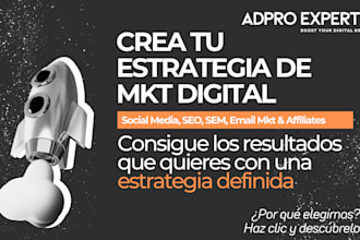 creación de estrategia de marketing digital