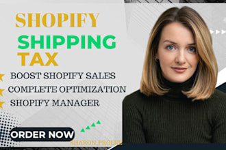 setup shopify shipping and tax, shopify virtual assistant, shopify marketing