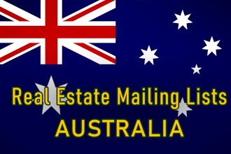 supply mailing lists of real estate agents in australia
