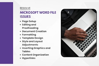 expertly fix word file issues like page setup, edit, create, format, and more