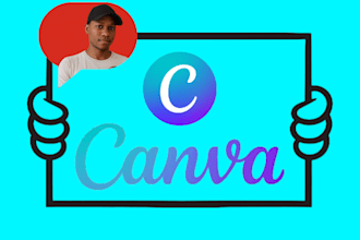 design or redesign website in canva