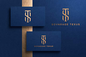 make modern luxury logo for your brand
