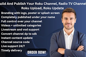build and publish your roku channel, radio tv channel, roku upload, roku update