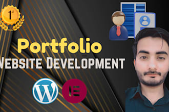 create a modern wordpress portfolio website to showcase your talents