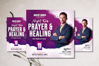 make exceptional church flyer, event flyer design