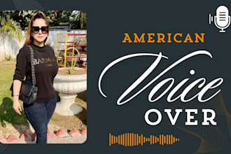 narrate an american female voice over