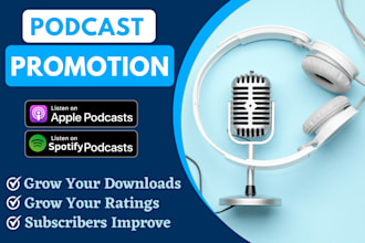 do podcast promotion to increase massive audience