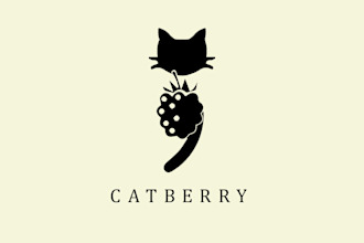 do awesome logo design, negative space design fast