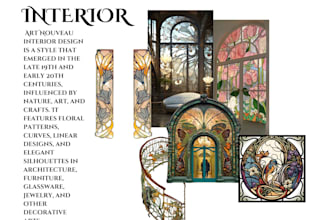 design creative mood boards and research boards