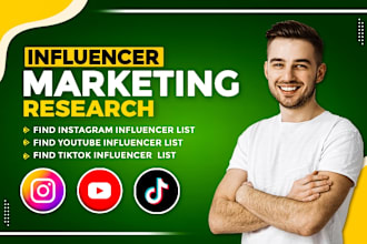 find best tiktok, youtube and instagram influencer list for influencer marketing