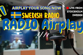 airplay your song on swedish radio