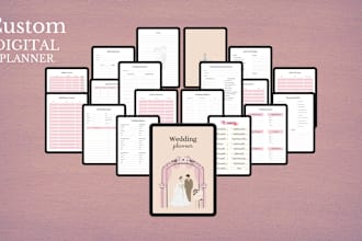 create printable planner, journal, trackers for your etsy shop