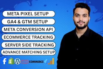 setup facebook pixel and conversion API with ga4 tracking