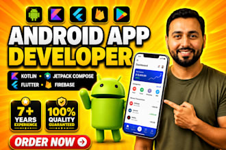 develop a native android app using jetpack compose