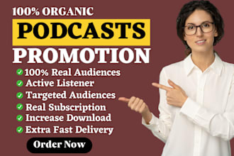do organic podcast promotion to grow new audiences