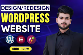 design, redesign, edit, update, copy clone wordpress website