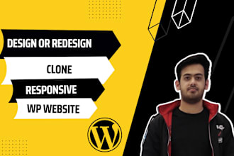 build, design, fix, rebuild, clone, edit, and revamp your wordpress website
